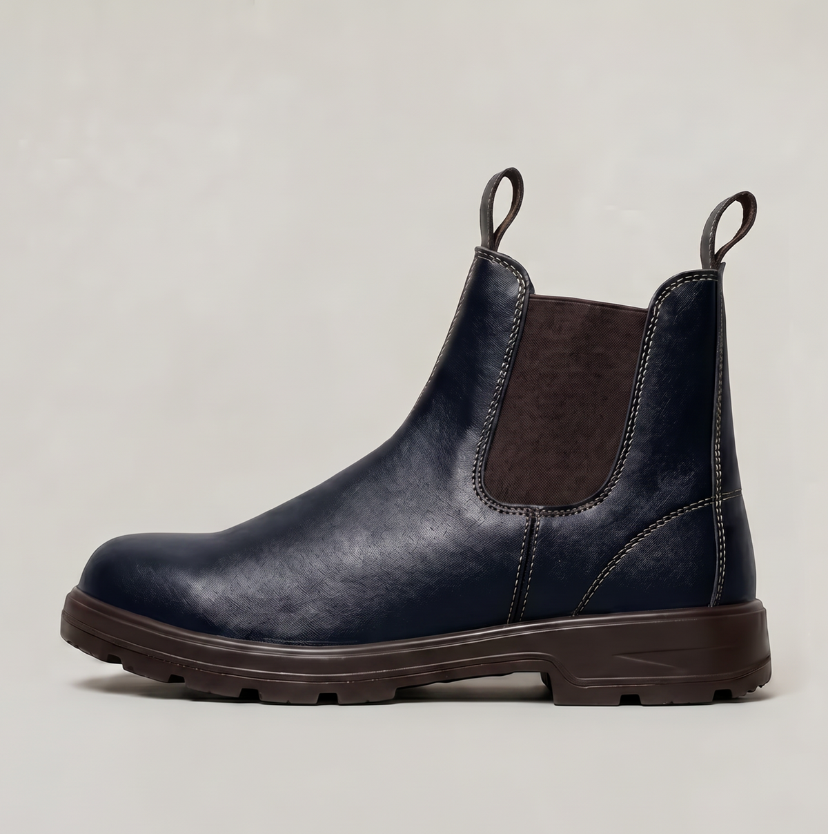 Men’s Chelsea Boots - Classic Slip-On Ankle Fit