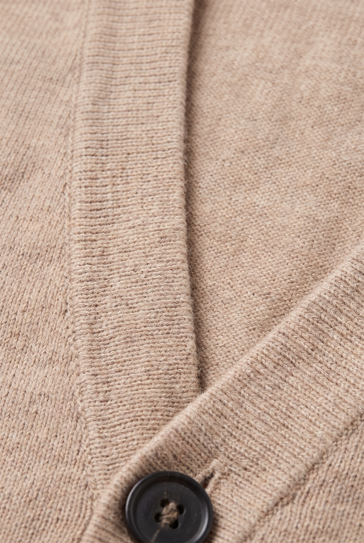 Men's V Neck Cardigan - Buttoned Knit Sweater Fine Gauge Smart Casual Jumpe
