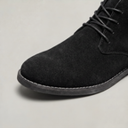 Men's Suede Look Chukka Boots - Lace Up Desert Boots Ankle Chukka Smart Casual Brown Boots