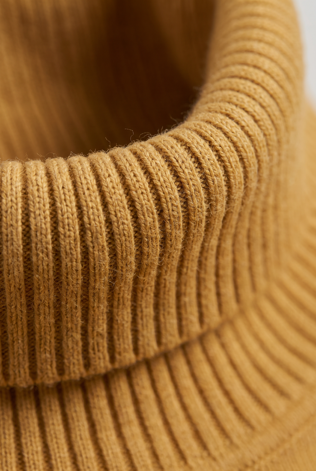 Pull à col roulé coupe ajustée pour homme - Tricot à manches longues