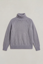 Women's Solid Colour Turtleneck Sweater - Long Sleeve Knit Pullover