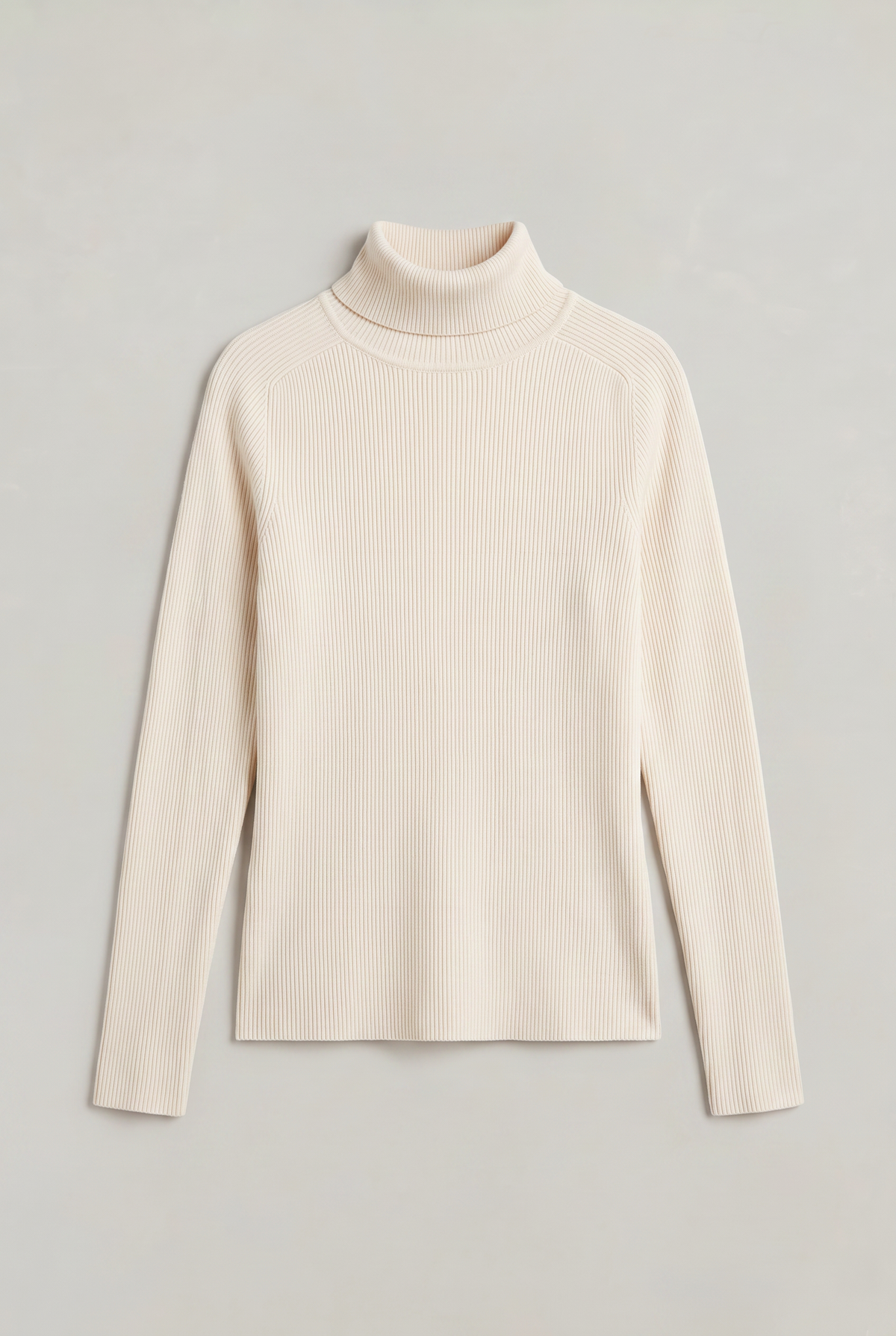 Chandail col roulé en tricot pour femme – Chandail à manches longues