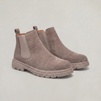 Bottines Chelsea en daim pour homme – Bottines décontractées à enfiler