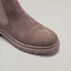 Bottines Chelsea en daim pour homme – Bottines décontractées à enfiler