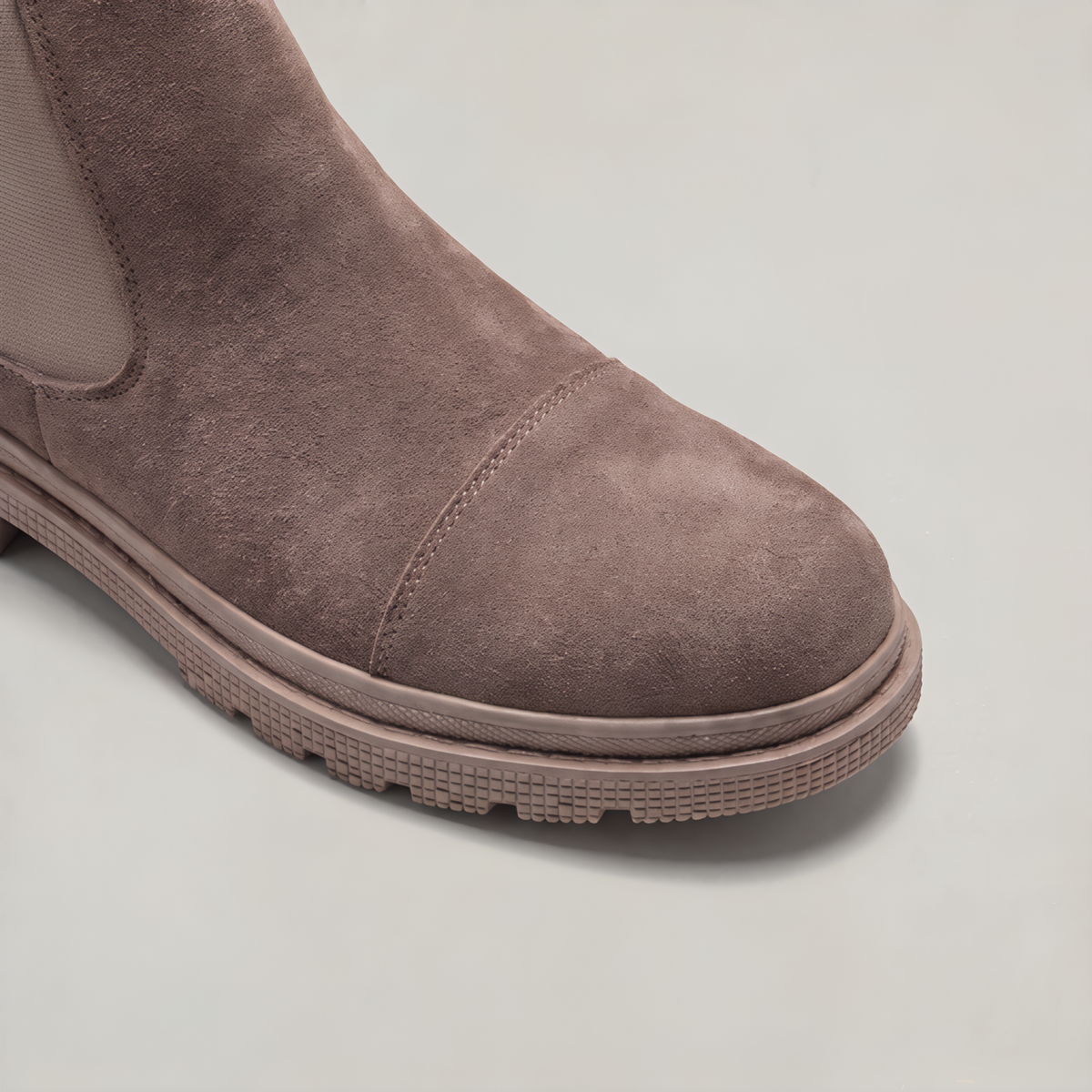 Bottines Chelsea en daim pour homme – Bottines décontractées à enfiler