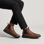 Bottes Chelsea homme – Bottines décontractées vintage à enfiler