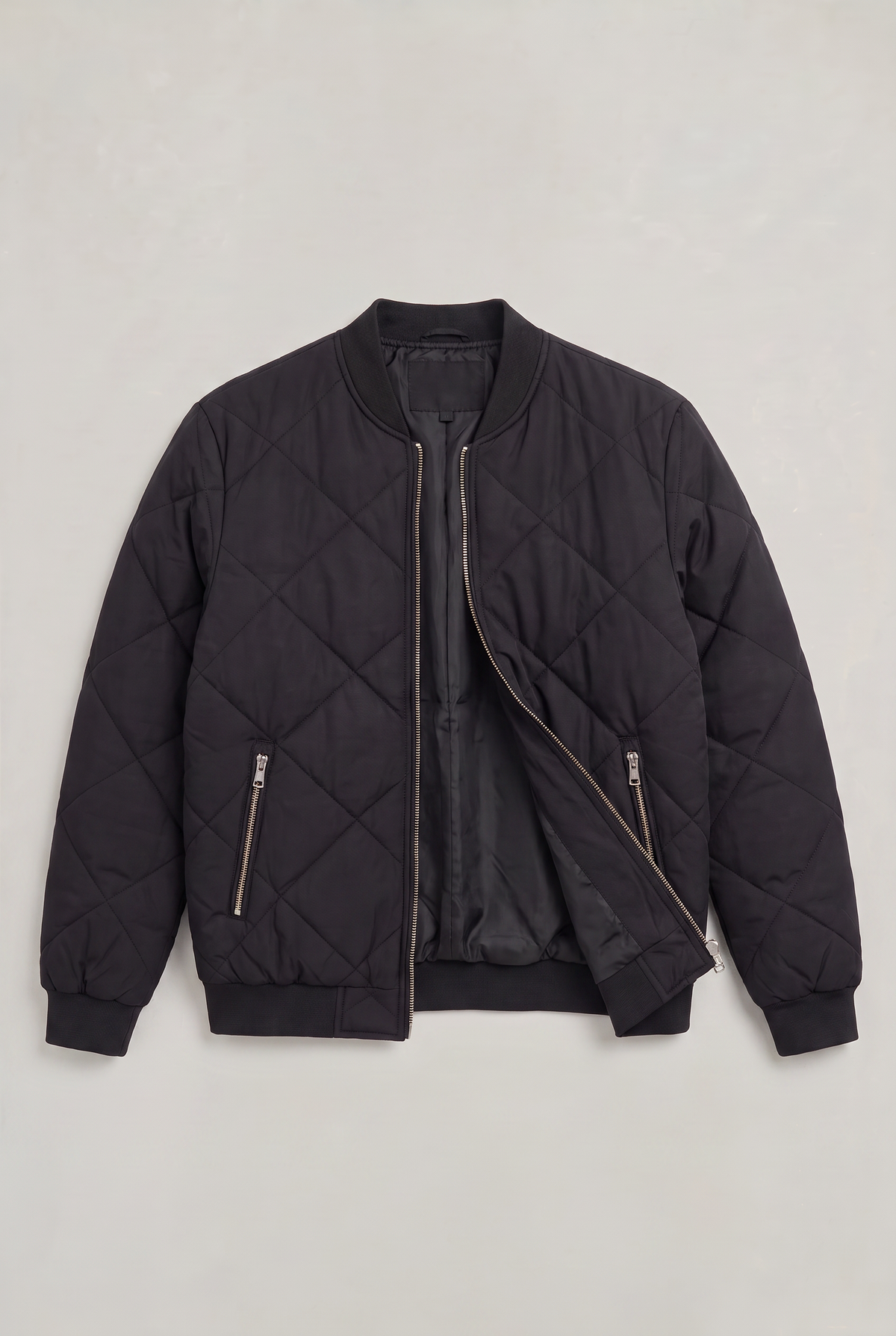 Men’s Fleece-Lined Quilted Jacket