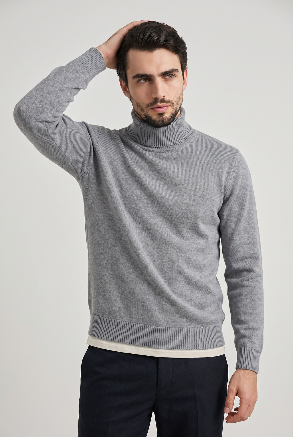 Men’s Roll Neck Sweater