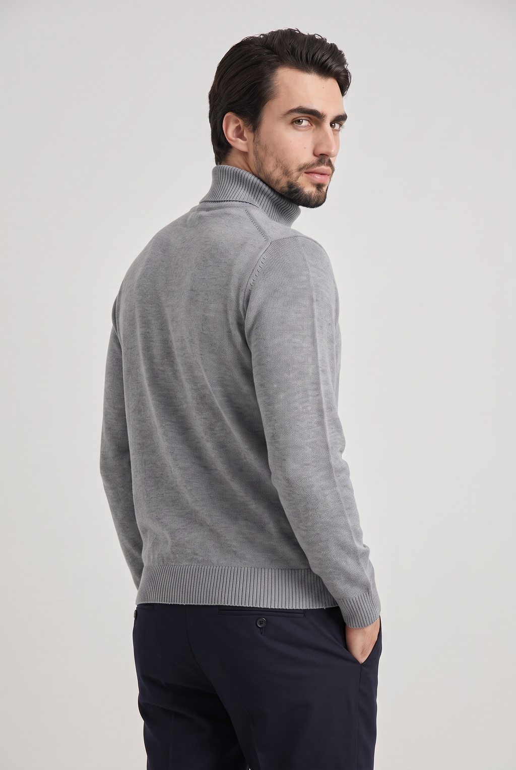 Men’s Roll Neck Sweater