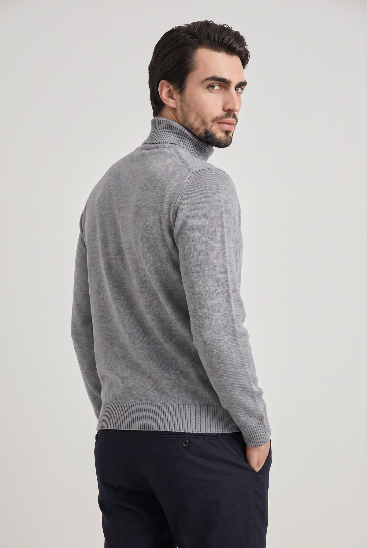 Men’s Roll Neck Sweater