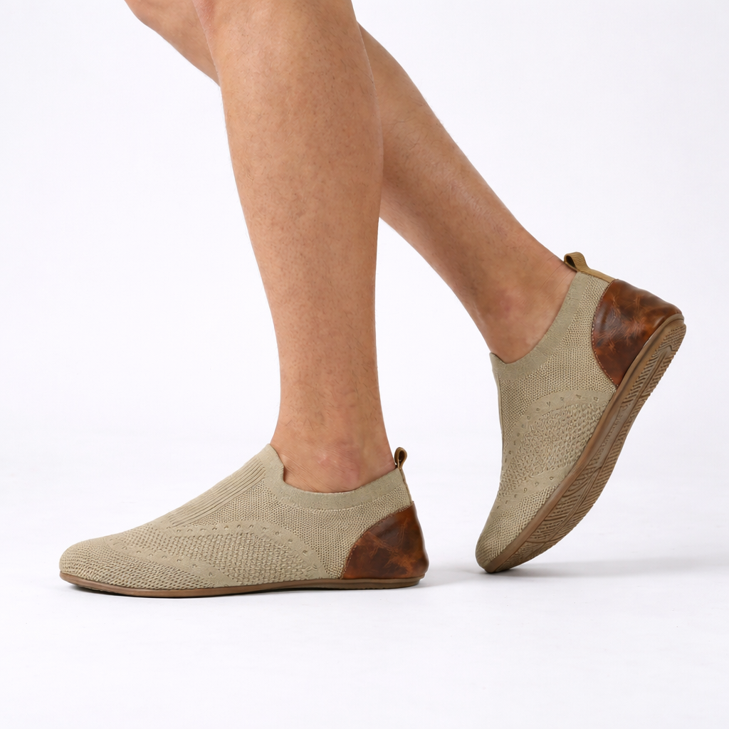 Men’s Casual Slip-On Mesh Boat Shoes