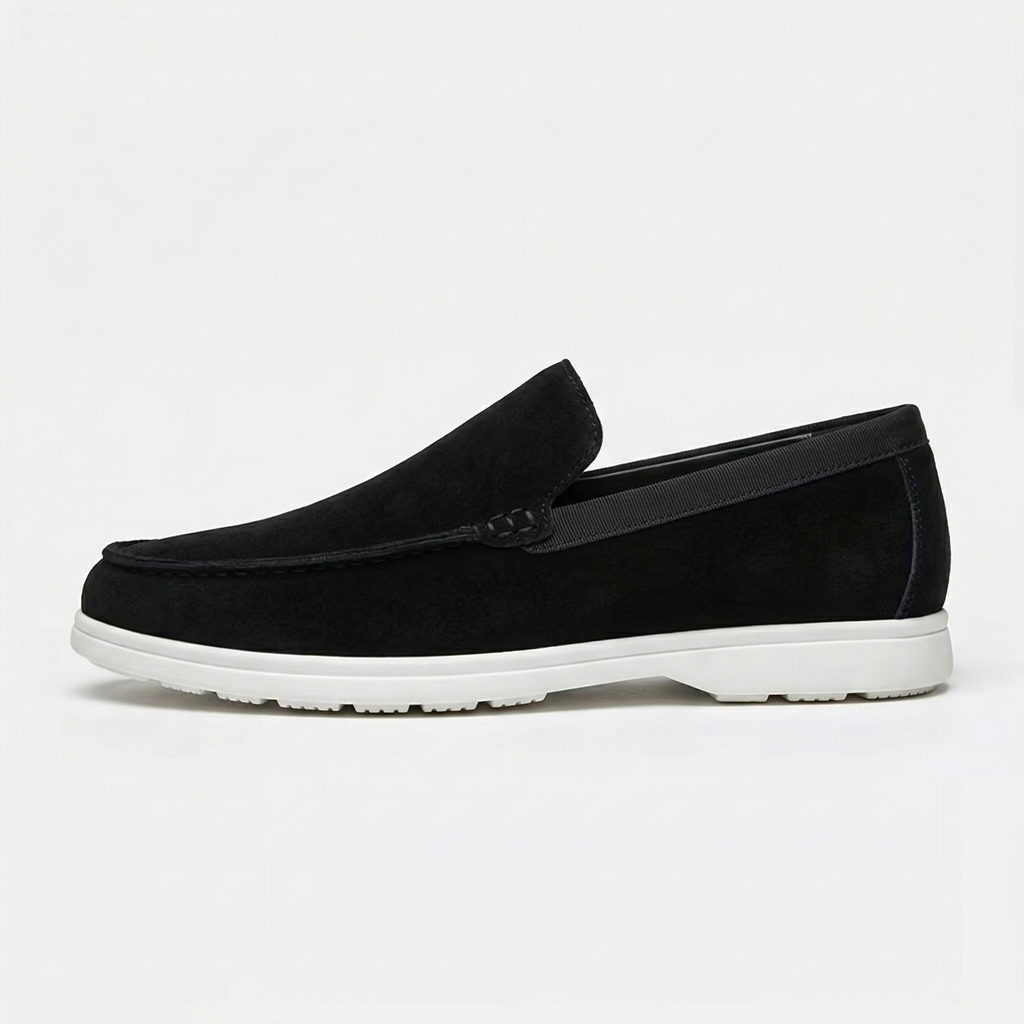 Men’s Suede Slip-On Loafers