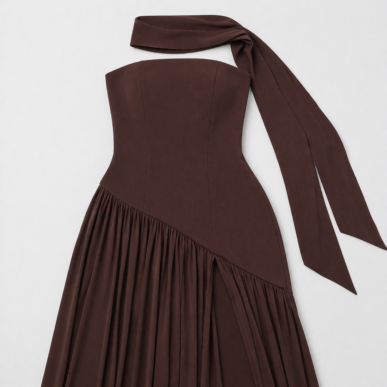 Women’s Strapless Backless Maxi Dress