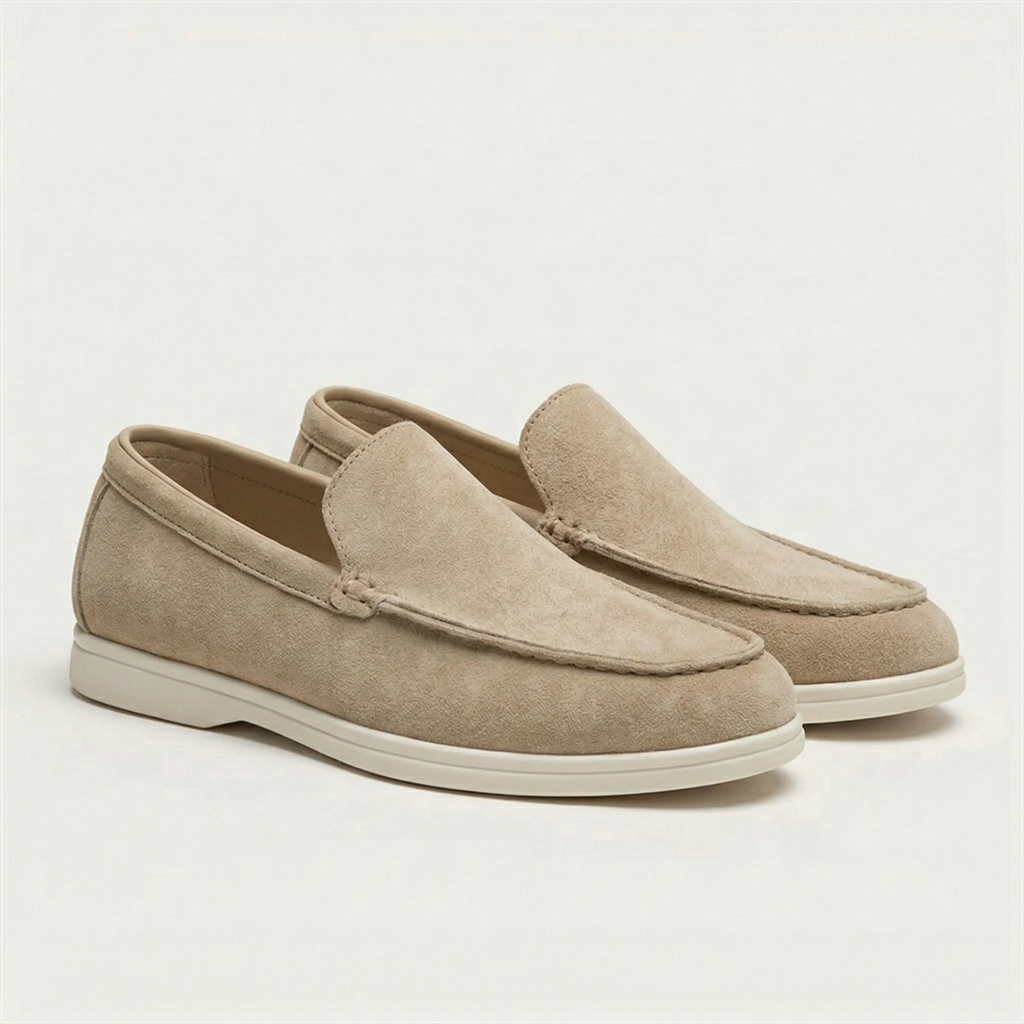 Men’s Suede Slip-On Loafers
