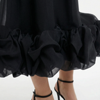 Women's Elegant Wedding Guest Midi Dress