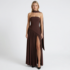 Women’s Strapless Backless Maxi Dress