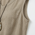 Women's A-Line Summer Sleeveless Midi Dress