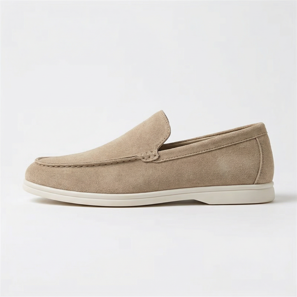 Men’s Suede Slip-On Loafers