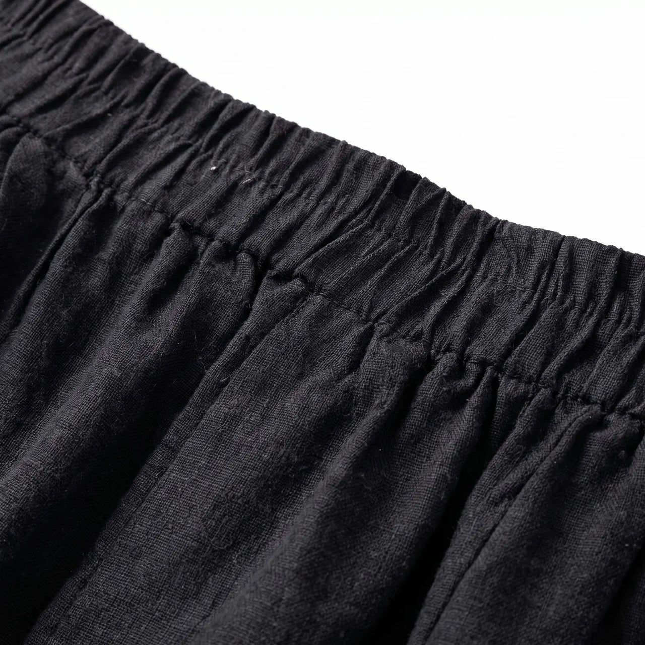 Valenomode - Women’s Elastic Waist Linen Shorts