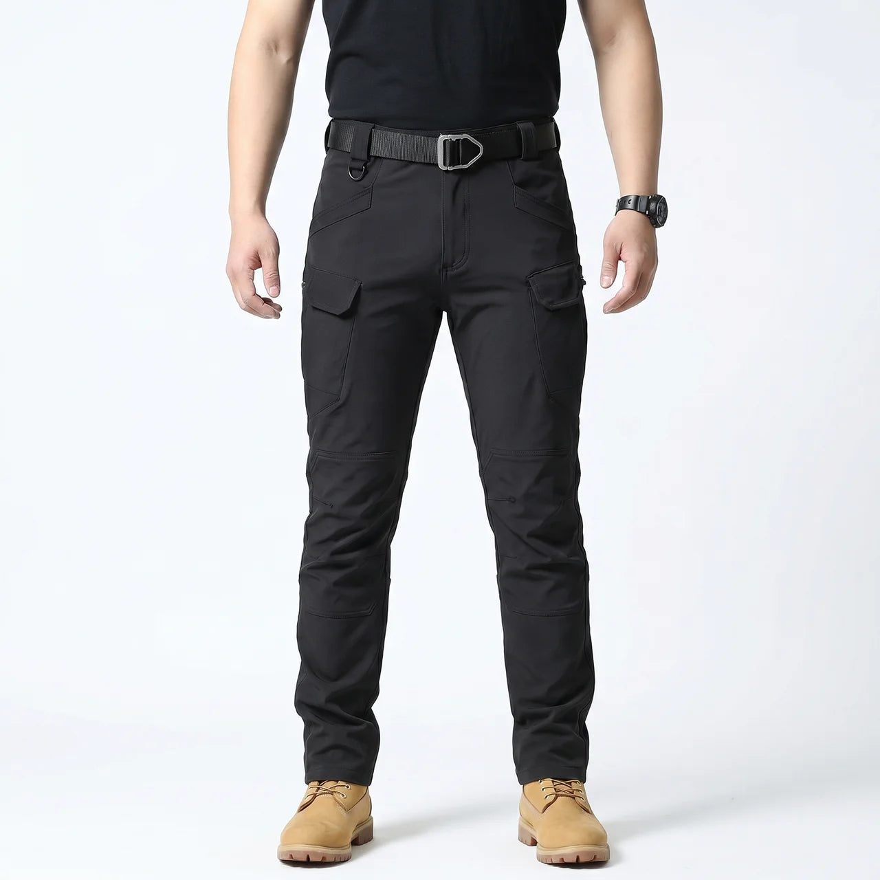 Men's Slim Fit Cargo Jogger Tapered Pants
