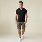 Valenomode - Men’s Button Neck T-Shirt