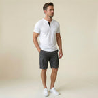 Valenomode - Men’s Button Neck T-Shirt