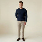 Valenomode - Men’s Cable Knit Sweater