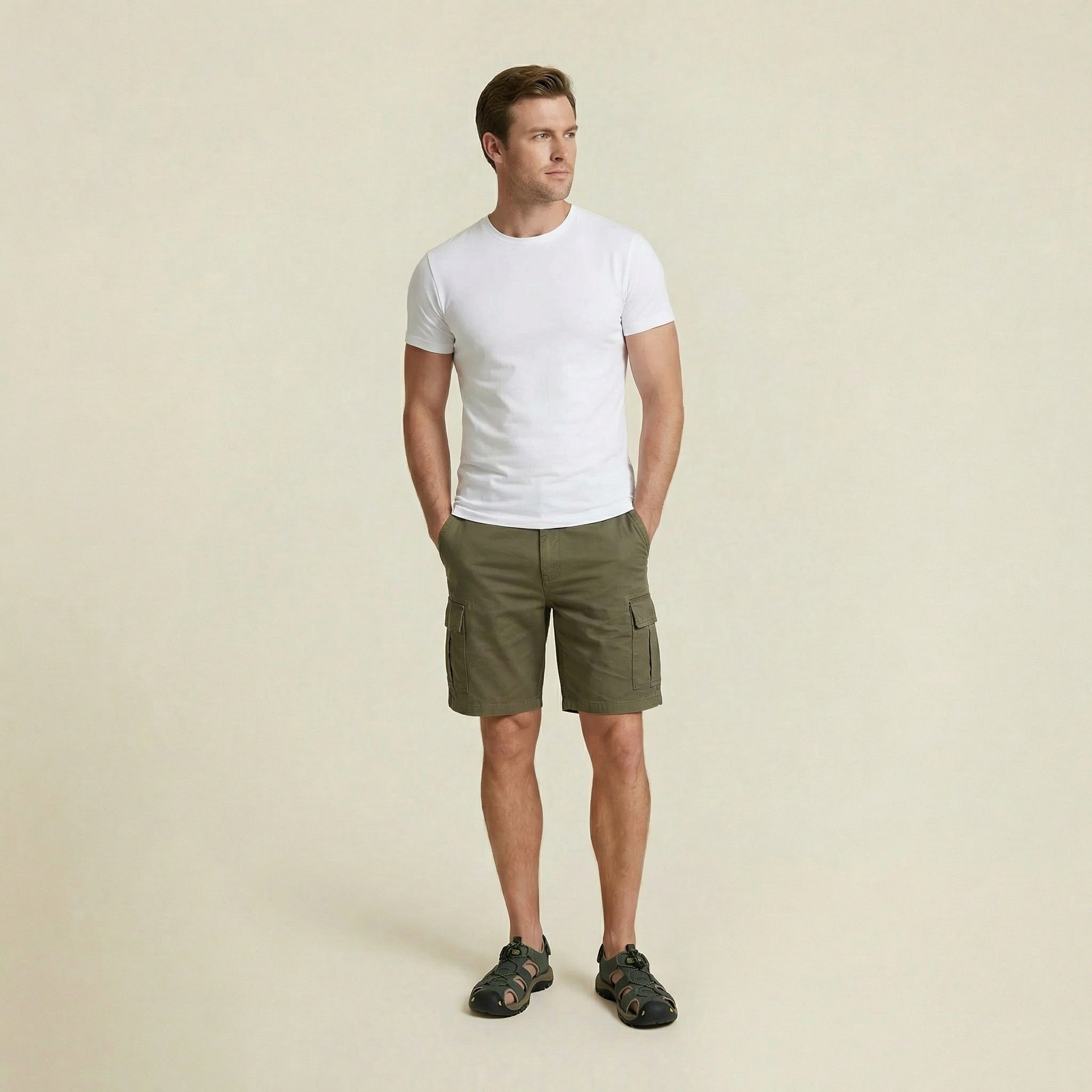 Valenomode - Men’s Closed-Toe Strap Sandals