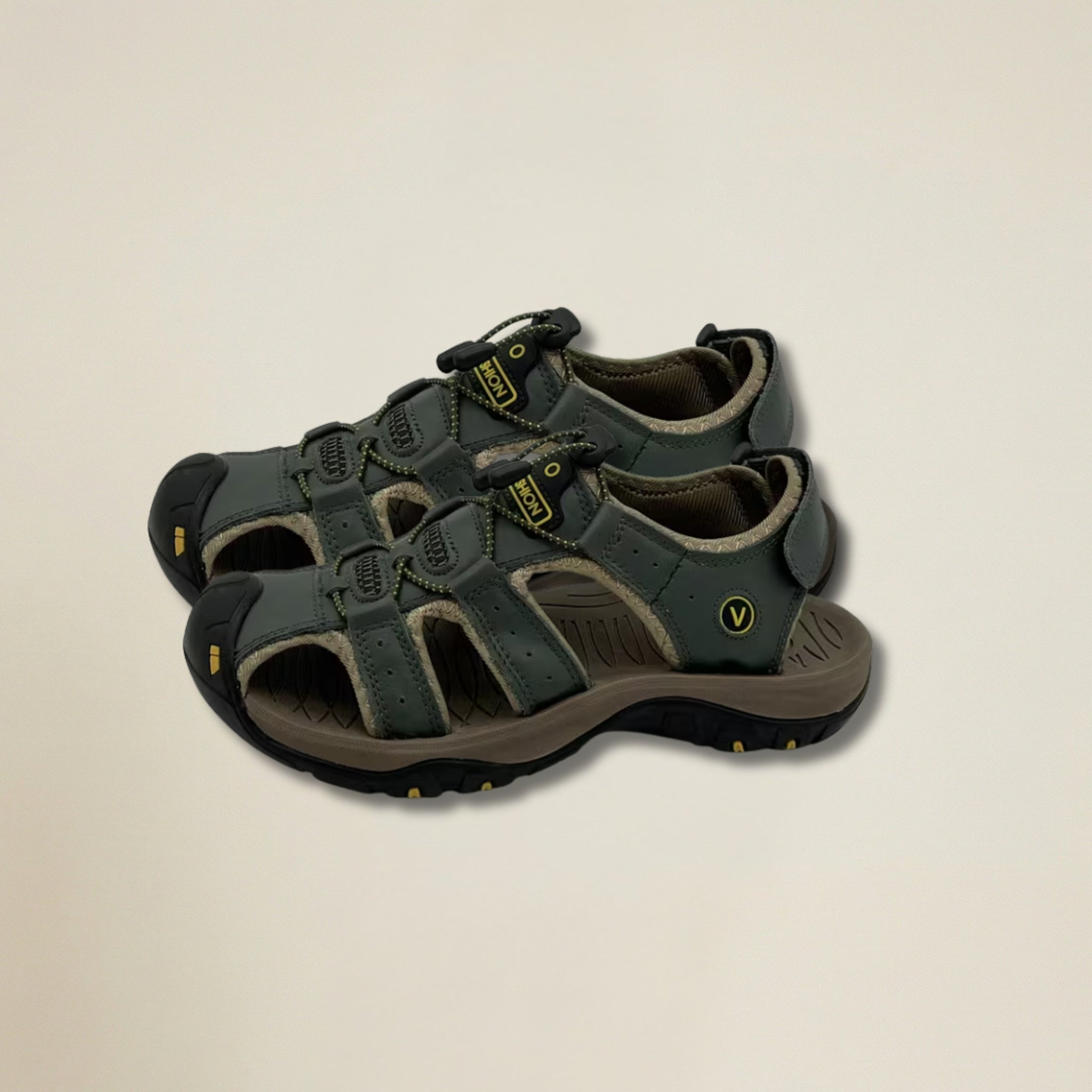 Valenomode - Men’s Closed-Toe Strap Sandals