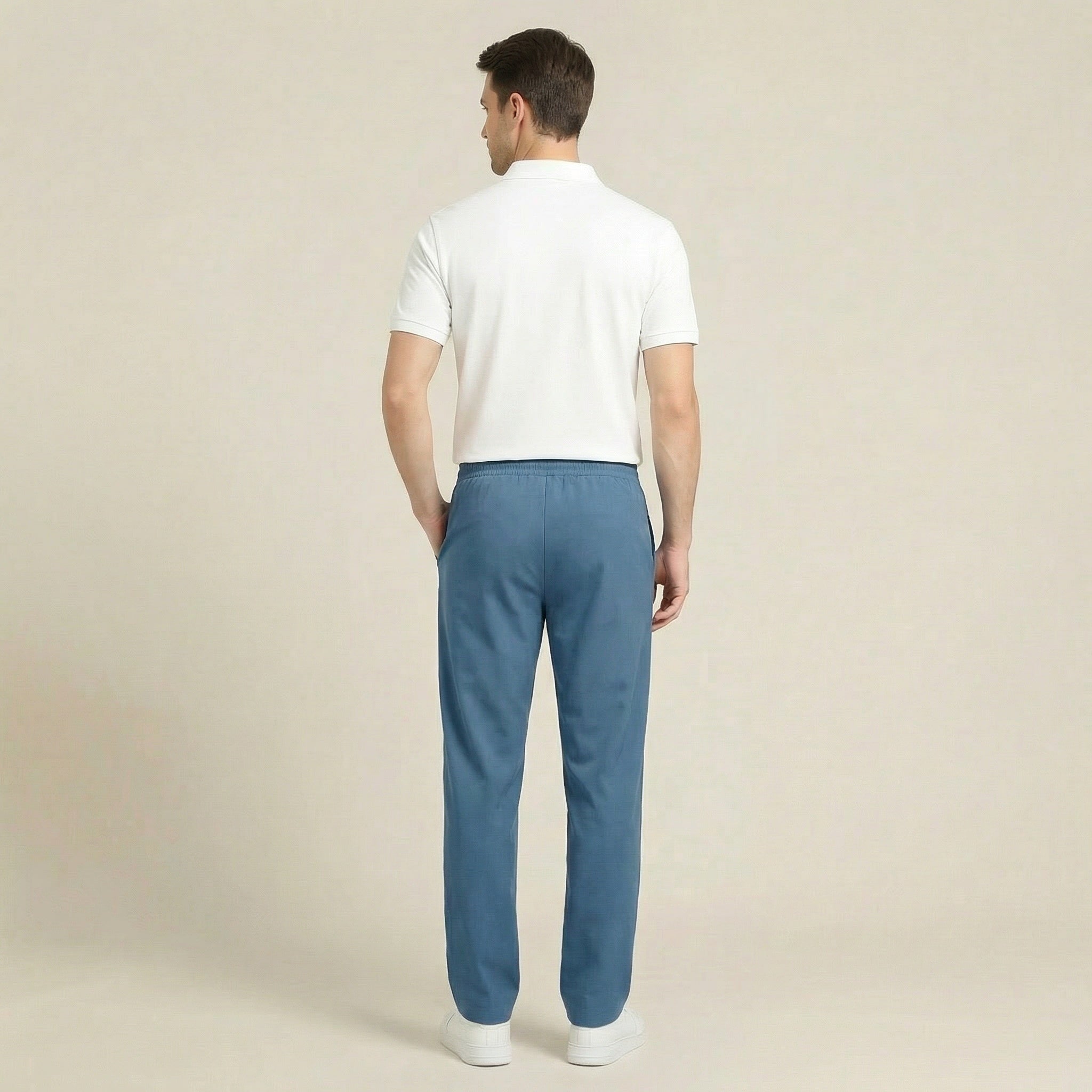Valenomode - Men’s Drawstring Tapered Pants