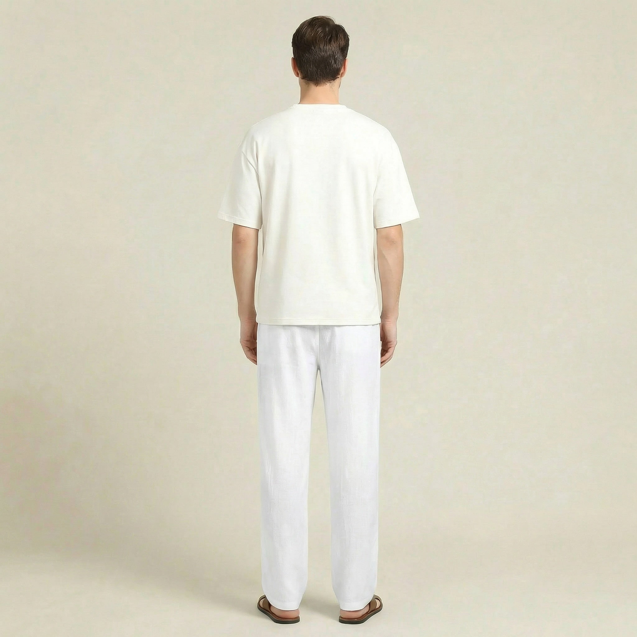 Valenomode - Men’s Drawstring Waist Pants