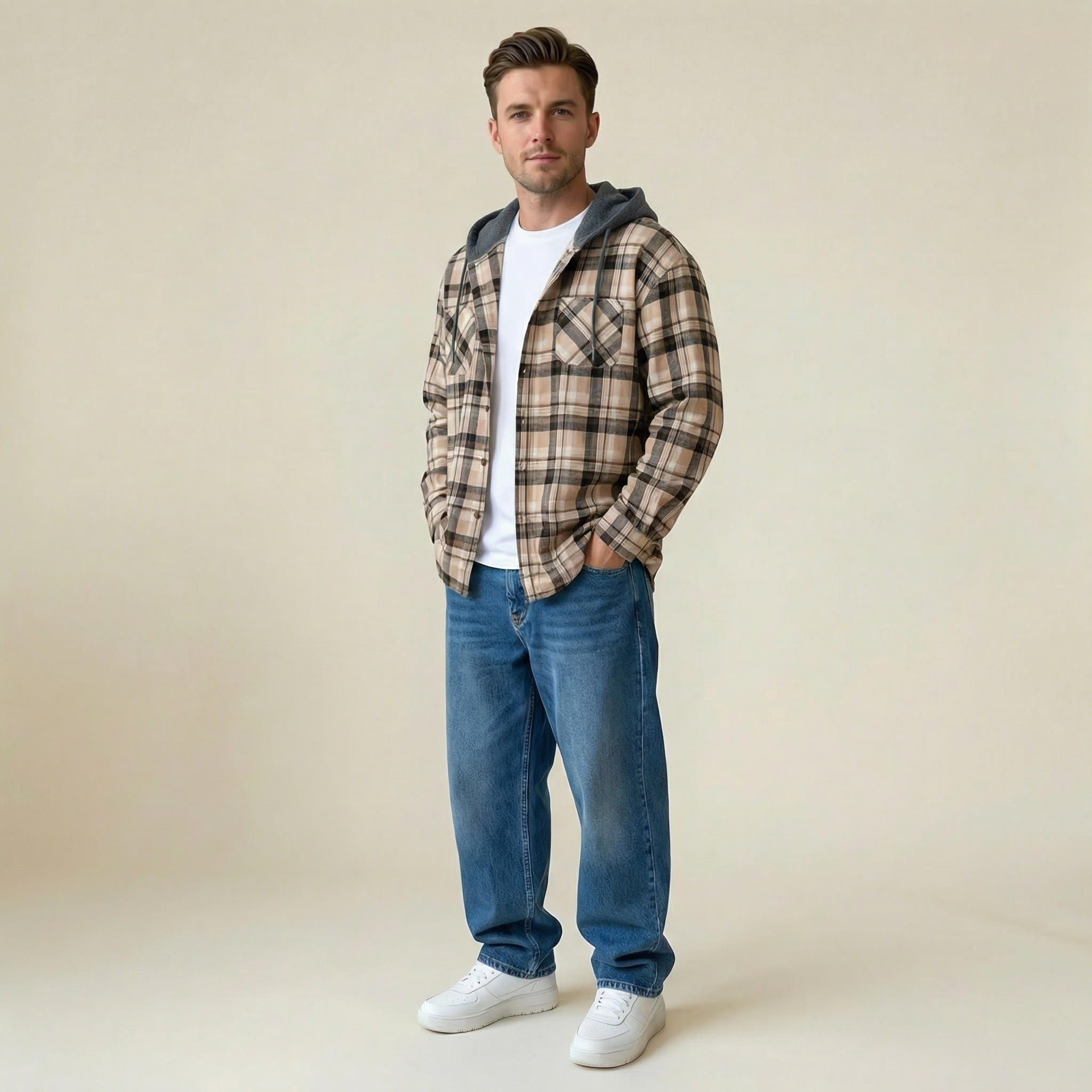 Valenomode - Men’s Hooded Sweater