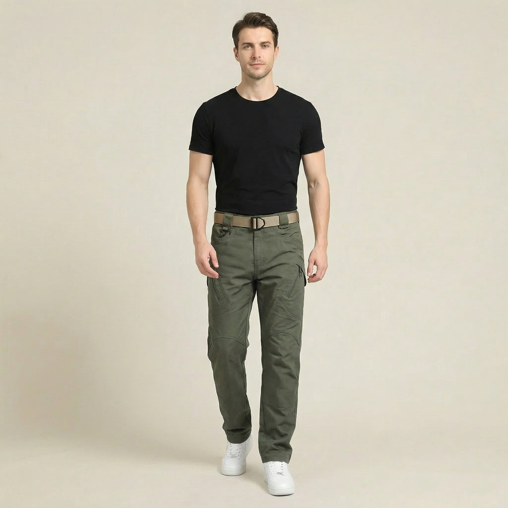 Valenomode - Men’s Multi Pocket Straight Leg Pants