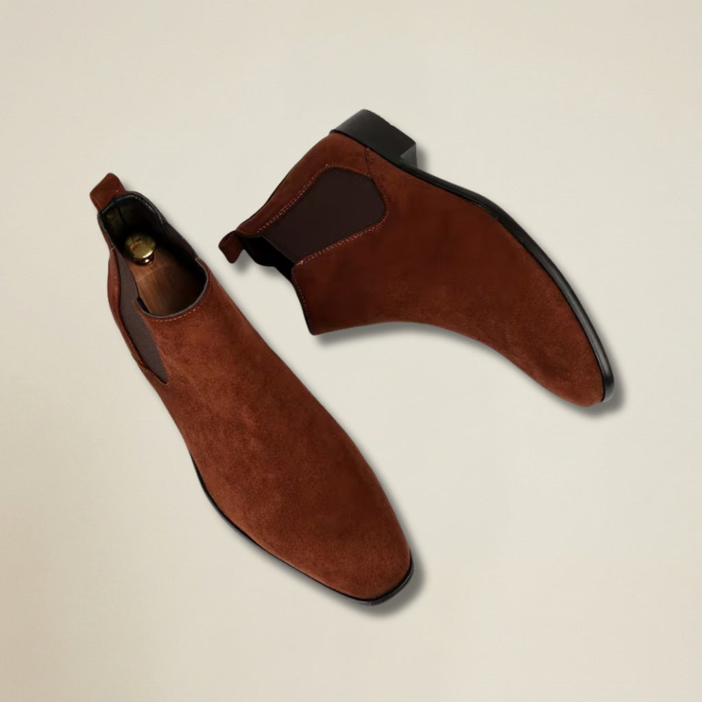 Valenomode - Men’s Slip-On Ankle Shoes