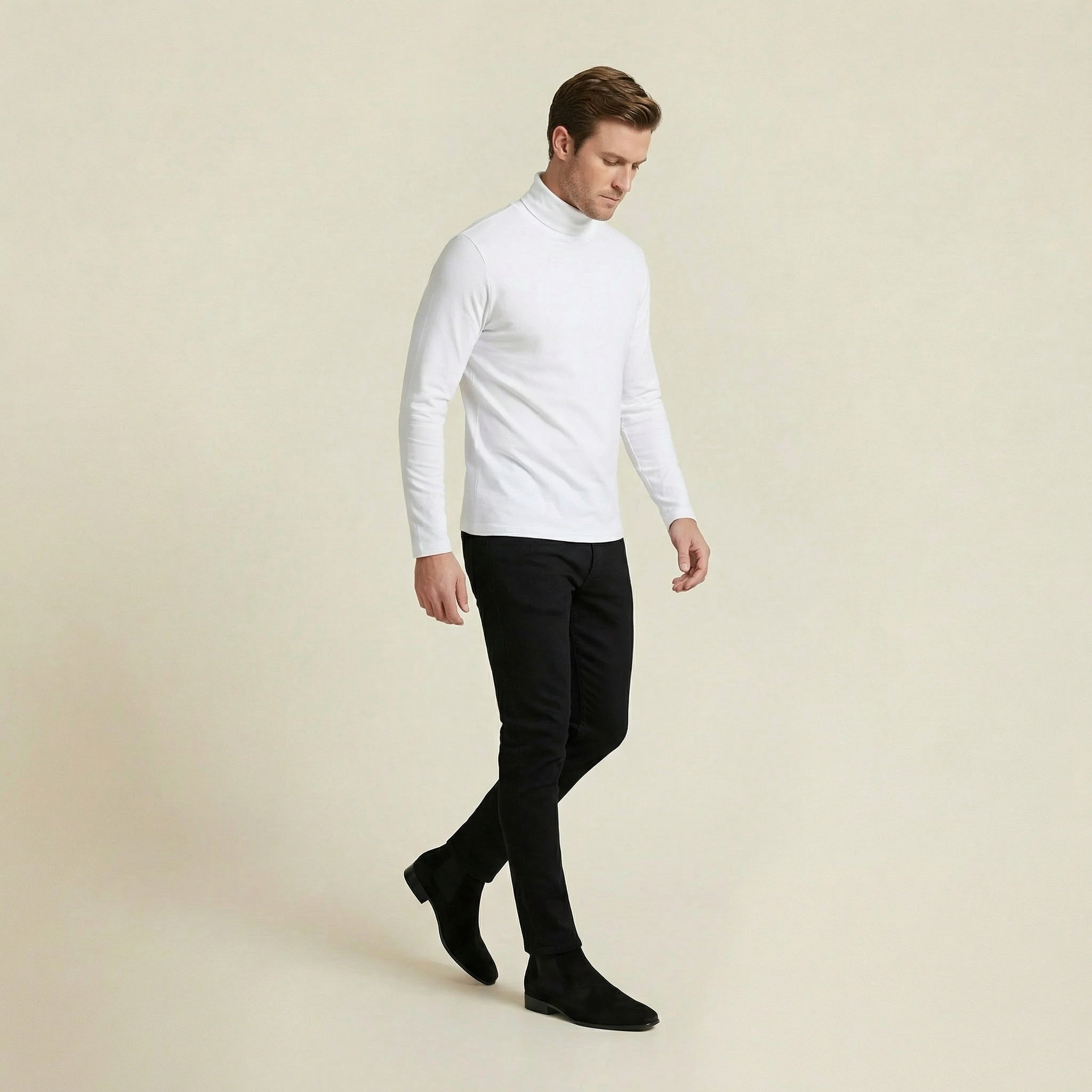 Valenomode - Men’s Slip-On Ankle Shoes