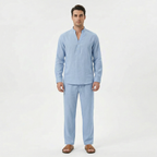 Men's Linen Two-Piece Set