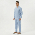 Men's Linen Two-Piece Set