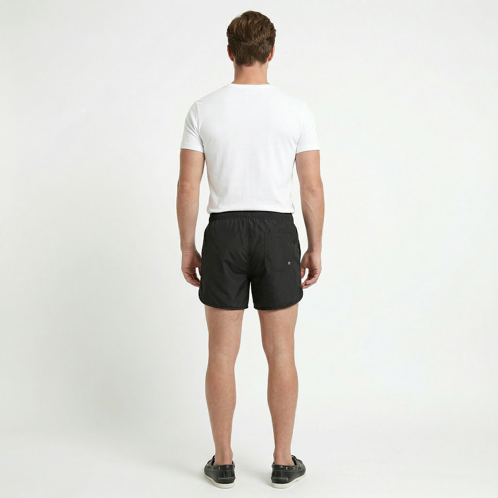 Men’s Quick-Dry Drawstring Swim Shorts