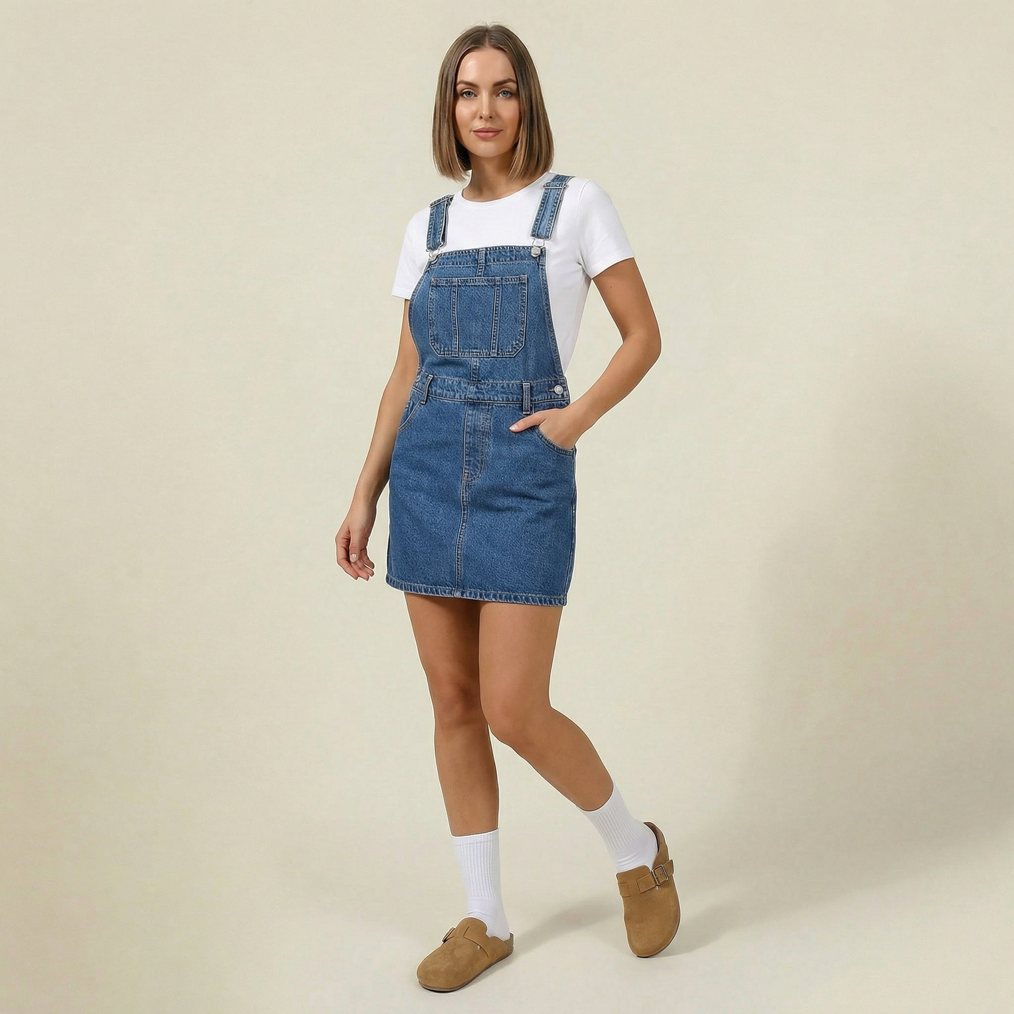 Valenomode - Women’s Buckle Strap Clogs