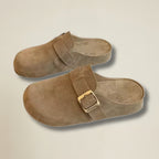 Valenomode - Women’s Buckle Strap Clogs