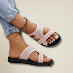 Valenomode - Women’s Cross Strap Sandals