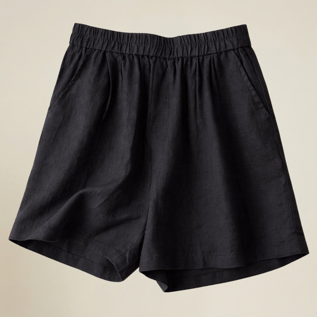 Valenomode - Women’s Elastic Waist Shorts