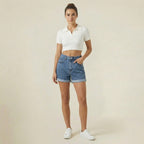 Valenomode - Women’s High Rise Shorts