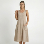 Valenomode - Women’s Sleeveless Maxi Dress
