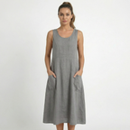 Valenomode - Women’s Sleeveless Maxi Dress