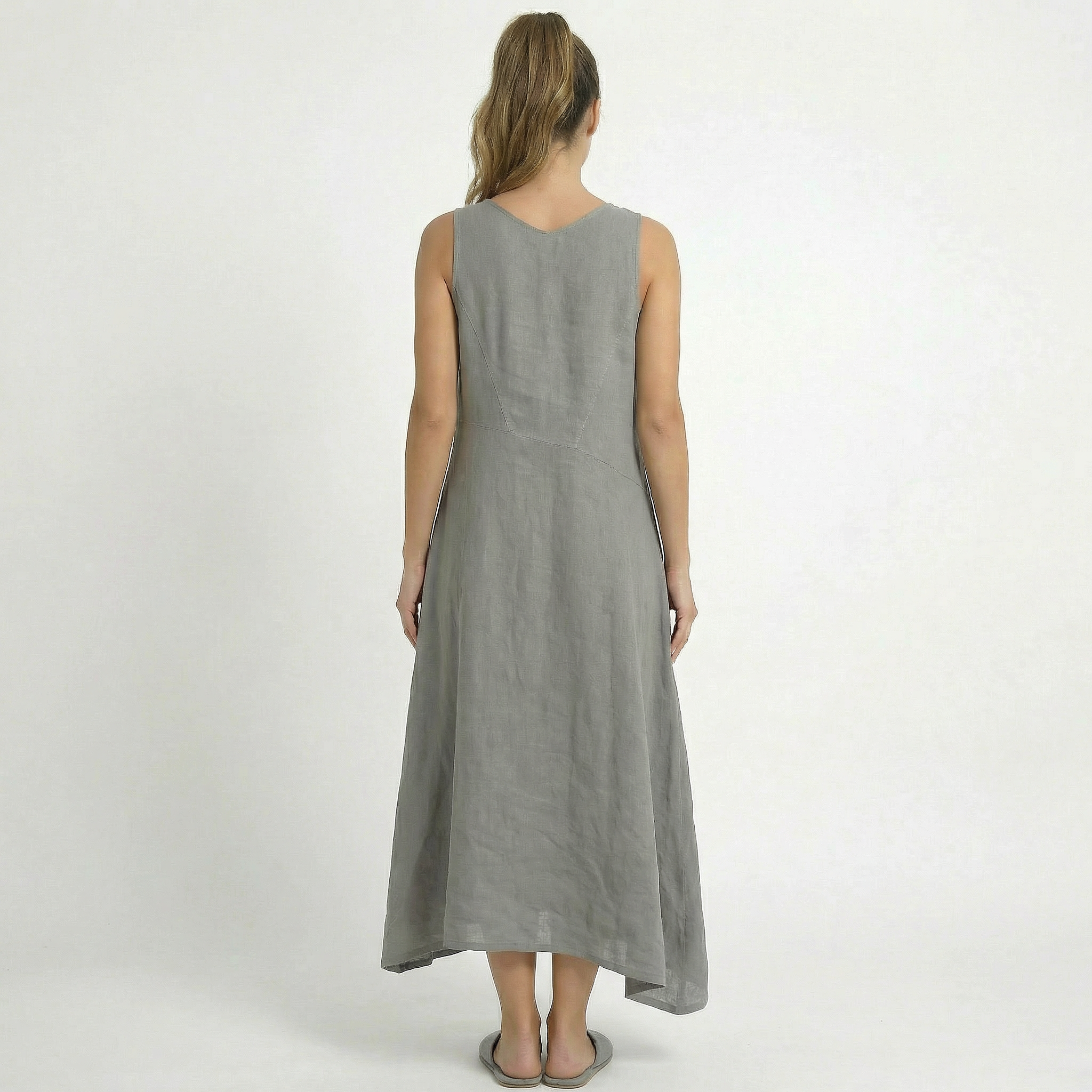 Valenomode - Women’s Sleeveless Maxi Dress