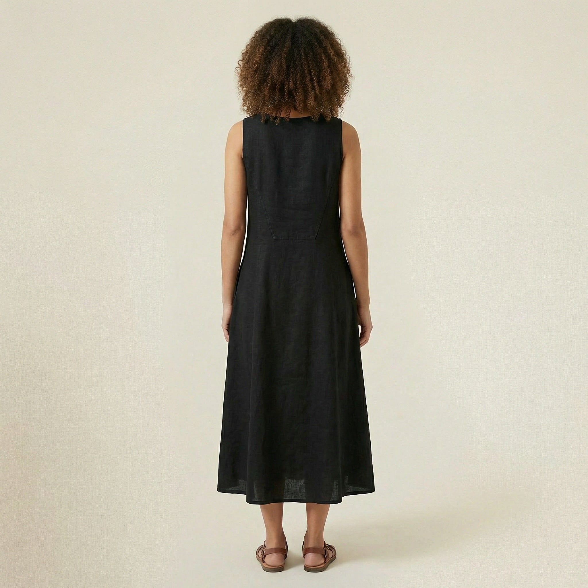 Valenomode - Women’s Sleeveless Maxi Dress