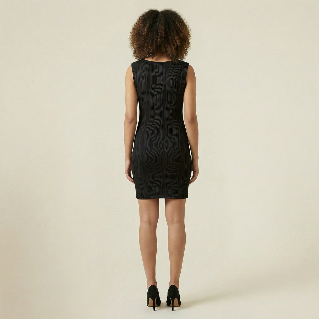 Valenomode - Women’s Sleeveless Midi Dress