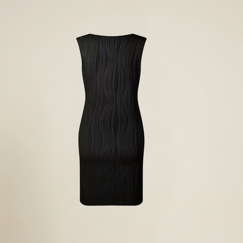 Valenomode - Women’s Sleeveless Midi Dress