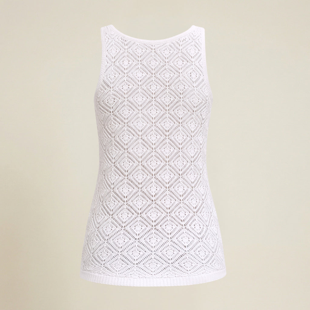 Valenomode - Women’s Sleeveless Scoop Neck Top